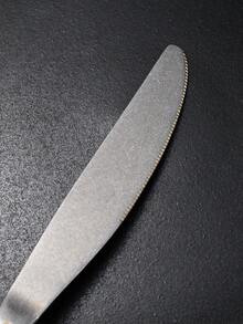 4pcs Stainless Steel Totem Patterned Knife, Fork And Spoon Set, Luxury Tableware Set - Multicolor - View 10