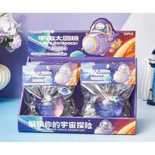 1個科幻主題星球捏捏樂，可收藏宇宙桌面擺飾，可變形慢回彈紓壓模型，星雲氛圍藝術玩具，生日禮物、復活節禮物、情人節禮物 - 彩色 - 查看 2