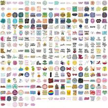 312PCS Positive Affirmation Stickers Kawaii Harajuku Skateboard Graffiti Decals Luggage Suitcase Bike Gift Phone Bike Sticker Self Affirmation Encouragement Slogans Graffiti Sticker - 1 Set - View 12