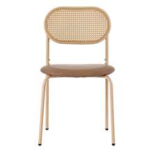 Dining Chairs - Brown + PU - View 9