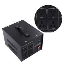 Power Transformer, Red Copper Coil, High-Strength Portable Multifunctional Boost Buck Voltage Converter, 3000W - US B Type Plug(110-127V) - View 8