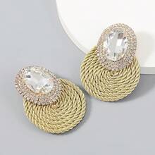 Women Stud Earrings - White - View 6