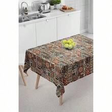 Brown  Tablecloth, Table Cloth, Picnic Cloth - Standard - View 1
