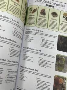 The Natural Healing Handbook - Holistic Health Guide With Herbal Remedies, DIY Self-Care Recipes For Pain Relief & Immunity Book - Mixed color - View 6