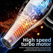 Professional Hair Dryer With Diffuser - Powerful & Fast Hair Dryer, AC Motor Heating, Cold & Hot Air Constant Temperature, Gentle On Hair, Comes With Diffuser And Concentrator Nozzle - Black - View 10