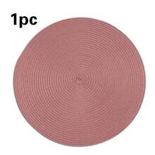 1/4/6 pièces Sets de table style bohème en PP, convient pour mariage, rassemblement campagnard, pique-nique, repas en extérieur, décoration de table pour anniversaire - Multicolore - Voir 45