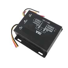 Convertidor de potencia para automóvil de 30 A, inversor reductor de 24 V a 12 V - Negro - Ver 4