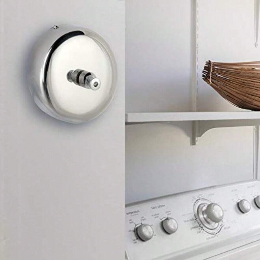 Tendedero retráctil para interior y exterior 40 pies línea de secado de ropa - Retráctil de 8 pies - Ver 1