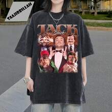 Vintage Jack Black T-Shirt, School of R1OCk, UniS1ex C1omfort Colors T1EEFor woman shirt - Negro - Ver 1