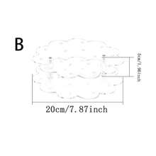 1 pieza Soporte de acrílico para exhibir piruletas, Soporte para postres y dulces para bodas/fiestas, Adecuado para Navidad, fiestas de cumpleaños, eventos festivos - transparente - Ver 6