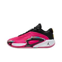Nike Jordan Luka 3 PF "Imaginarium" Comfortable & Versatile, Non-Slip & Durable, Low-Top Basketball Shoes, Pink & Black For Men - Pink and Black - View 12