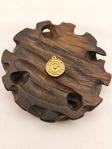 5件套太阳吊坠首饰配件 - 金黃色 - 查看 4