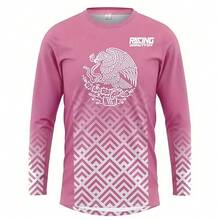 DONUTFOX Mountain Bike SportWear Jersey Racing Bike Shirts MTB BMX ATV T-Shirt MEN Fitness Shirt Long Sleeved T-Shirt Quick Drying And Breathable Shirt 2025 - Pink - View 13