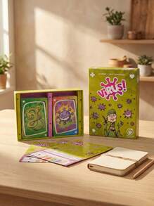 Virus Card Game - Exciting Family Card Game, 2-6 People Fast Fun Party Night! Strategic Family And Adult Party Games, Fun And Fiercely Competitive, Paper Materials, Board Game Style Cards, Joyful Family Friend Couple Gathering Night Card Games, Party Games, Fun Family Board Game Cards, Fascinating And Entertaining Card Games - Multicolor - View 2