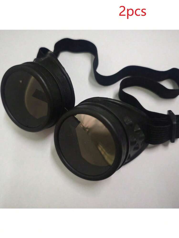 Steampunk Goggles, Halloween Decoration Party Gift, Fashion Cosplay Fashion Glasses, Halloween Party Costume Props, Steampunk Glasses, Halloween DIY Trick Or Treat, Happy Halloween Gift - Multicolor - View 21