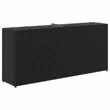 vidaXL Hochbeet Mit 2 Fächern Schwarz 90x20x40 Cm Polyratten - A - 查看 7