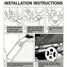 Easypie Selection 1pc Car Seat Cushion, Warm Seat Pad, Essential For Winter Driving, Soft & Comfortable Car Seat Cushion To Keep You Warm - Black - View 8