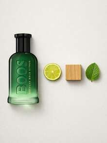 Perfumes De Hombre BOOS Bottled Bold Citrus 100ml EDP Fragancia Fresca Cítrica y Amaderada Spray Corporal Larga Duración Uso Diario Loción Masculina Energizante Notas de Manzana Verde Limón y Vetiver Aroma Limpio Recién Bañado Ideal para Gym Oficina y Verano Regalo Original para Novio y Papá Estilo Casual Deportivo y Joven - Afrutado y cítrico - Ver 6