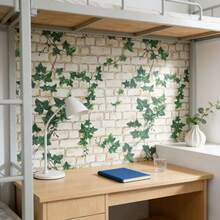 1 لفة ورق حائط لاصق ذاتي مع نباتات خضراء، ورق جدران فينيل قابل للتقشير واللصق، مقاوم للماء والرطوبة، سهل القطع والتركيب، مناسب لغرفة المعيشة والنوم والمطبخ وديكور المنزل والخزائن والطاولات والخزانات وتجديد الأثاث - ورق حائط قابل للإزالة - نبات - مشاهدة 2