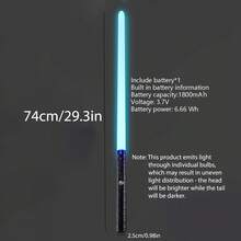 7-Color 2-In-1 Rechargeable Metal Toy - The Perfect Choice For Role-Playing, Weapon, Archery Set! - Black - View 3