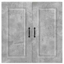 vidaXL Küchenschrank Kalmar Beton Grau 80 X 31 X 80 Cm Holzwerkstoff - Grau - Übersicht 6