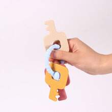 Bneseus 儿童过家家工具套装，硅胶工具玩具，钥匙玩具，水果玩具，适合男孩女孩过家家玩具、角色扮演玩具、节日礼物、开斋节礼物 - 扮家家玩具 - 查看 16