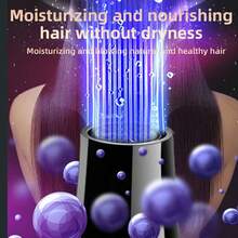 Professional Hair Dryer With Diffuser - Powerful & Fast Hair Dryer, AC Motor Heating, Cold & Hot Air Constant Temperature, Gentle On Hair, Comes With Diffuser And Concentrator Nozzle - Black - View 7