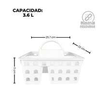Storage And Organizer Bins - White - View 3