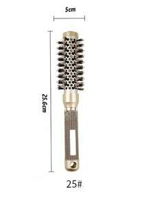 1 lược uốn tóc mạ vàng, lược tạo kiểu chuyên nghiệp cho salon, lược tạo kiểu bằng nhôm gốm chống tĩnh điện, chịu nhiệt, phù hợp với mọi loại tóc, dụng cụ tạo kiểu tóc, sản phẩm chăm sóc tóc và phụ kiện, cần thiết cho salon, làm đẹp và du lịch. - Nhiều màu - Xem 17