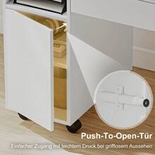 Home Office Desks - White - View 7