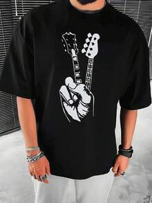 Men Outdoor Tees & Tanks - Black - View 8