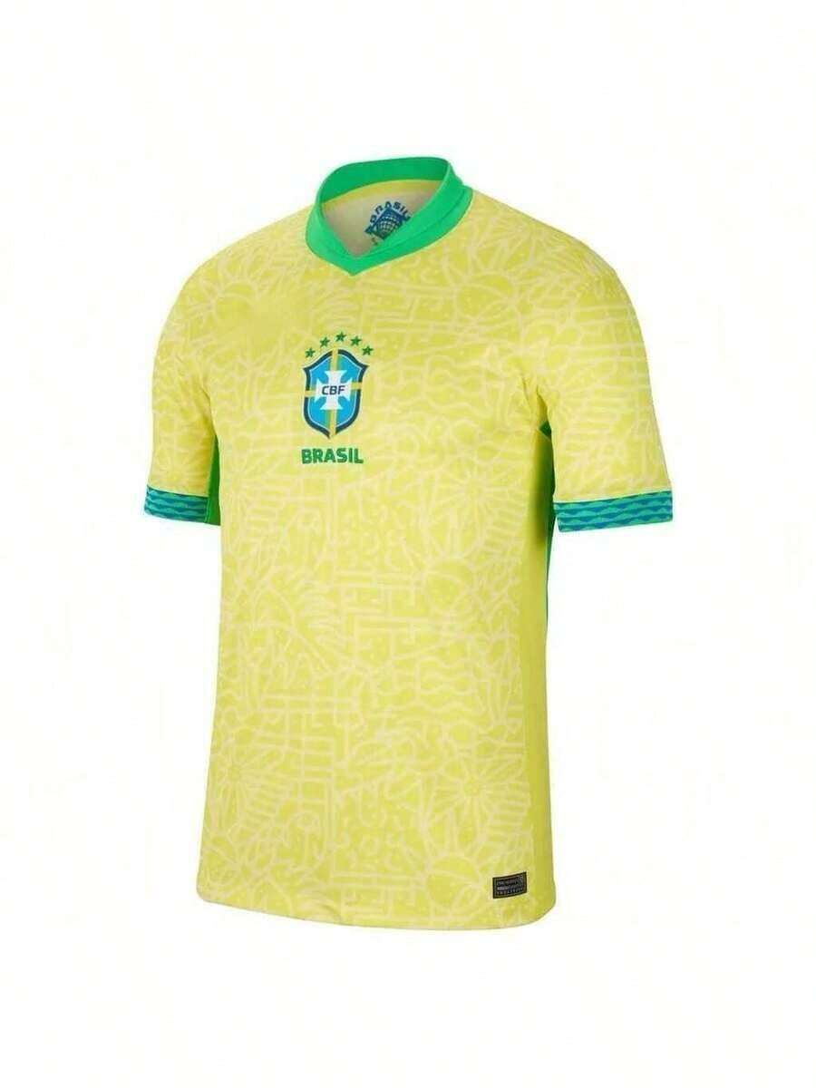 Brazil Yellow Jersey - New Release - Men's - Perfect Gift For Men. - G - View 1