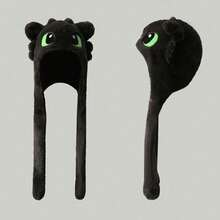 Universal Pictures Toothless Cute Cartoon Ears Moving Hat By Pinching Valentine's Day Valentines - Multicolor - View 6