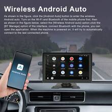 7 Inch Protable Apple Carplay Car Screen, Wireless Android Auto Dash Mount, Car GPS Navigation System With Mirror Link/Bluetooth/FM Transmitter/USB + 12LED Backup Camera - A - 查看 5