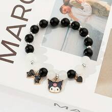1 Set Fashionable Cartoon Bracelet, Cute Beaded Bracelet, Charming Jewelry Bracelet, Holiday Gift Suitable For Friends To Wear Year-Round - Multicolor - View 9