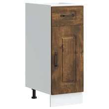 vidaXL Küchenunterschrank Kalmar Räuchereiche Holzwerkstoff - 黃色 - 查看 2