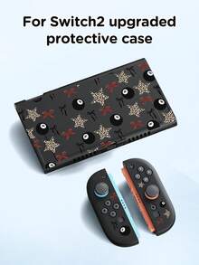 1pc Leopard Print, Star, Bow Knot, 8-Ball Pattern Switch Protective Case, Suitable For New Switch2 (2025) Console, Switch OLED, Switch2 Gen Accessories, Game Console Storage Bag, Best Gift For Switch Players - Multicolor - View 16