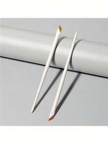 1 Set Upgraded Eyeliner Brush & Eyebrow Brush Makeup Brush Set, Ultra-Fine Angled Eyebrow Brush And Precise Lining Brush, White, Makeup Brush Set, Makeup Brush Kit, Complete Makeup Brush Set, Makeup Tool Set, Makeup Brush Gift Set - Angled Blade - View 6