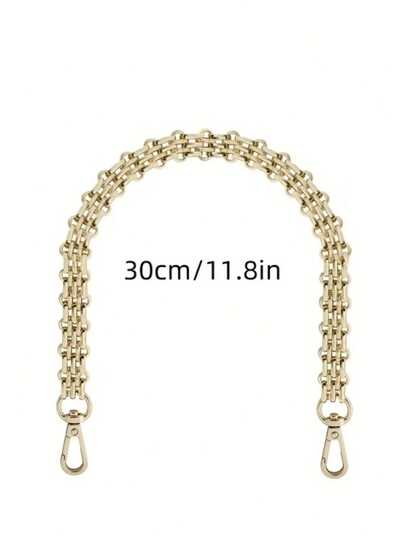 Cadena de metal pesado de 5 capas de lujo - Ajustable 30/60/100/120cm, adecuada para bolsos, carteras y bolsos cruzados DIY, reemplazo de cadena elegante, regalo perfecto para Navidad y días festivos ('), Fabricación de carteras DIY