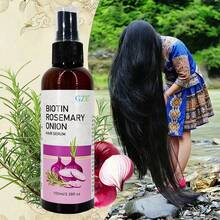 GZE 生物素迷迭香洋葱护发精华，保湿强韧，有效抵抗热损伤，防止断裂，修护干枯受损发质，抚平分叉和毛躁，夜间深层补水。 - 玫紅色 - 查看 2