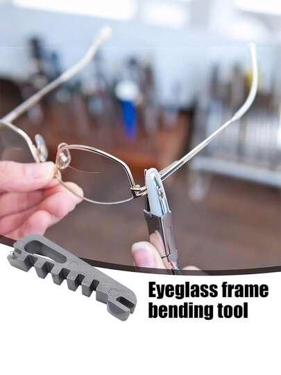 Eyeglasses And Fashion Glasses Repair Tools - Sturdy Frame And Temples Adjustment Device With Nose Pad Bender, Portable Home/Eye Care - Suitable For Glasses Repair, Temple Bending, Nose Pad Adjustment