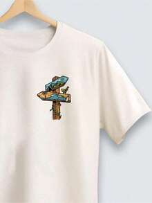 Camiseta Algodão Juvenil e Infantil Praia Prancha Surf Unissex Verão - Branco - Visão 6