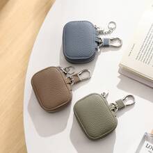 New Mini Keychain Pouch, Universal Earbud/Bluetooth Headphone Protective Case - Multicolor - View 3