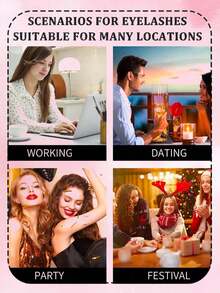 280-Piece Large-Capacity Eyelash Extension Kit, Thick And Soft Lash Clusters, DIY Eyelash Extensions, 10-16mm Fluffy, Thick, Curled Mixed Lash Clusters, Natural And Realistic False Eyelashes, Eyelash Growth Kit - D - View 9