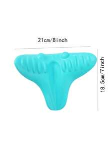 1个蝴蝶形多功能颈椎放松穴位按摩枕 - 綠色 - 查看 2