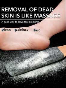 One-Piece Professional Pedicure File, Used For Removing Dead Skin, Cracks, Heel Areas, Beech Wood Foot File, Callus Remover, Foot Scrubber - Multicolor - View 3