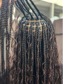 Braiding Hair Deep Wave Human Hair Bulk Deep Wave Human Braiding Hair 16 Inch Deep Wave Bulk Human Braiding Hair For Boho Braids Human Hair 45g Deep Wave Curly Human Hair - S2 - 查看 5