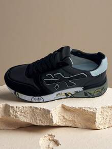 Nuevos zapatos casuales con diseño de nicho y suela gruesa, zapatillas deportivas para estudiantes, zapatos deportivos, tenis de moda - Negro - Ver 4