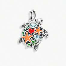 1件简约独特925纯银海龟吊坠，精致珠宝礼品，男女皆宜 - 集合2 - 查看 16