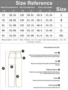 Men's Casual Mid-Length Shorts, Street Style For Summer - Light Grey - View 8